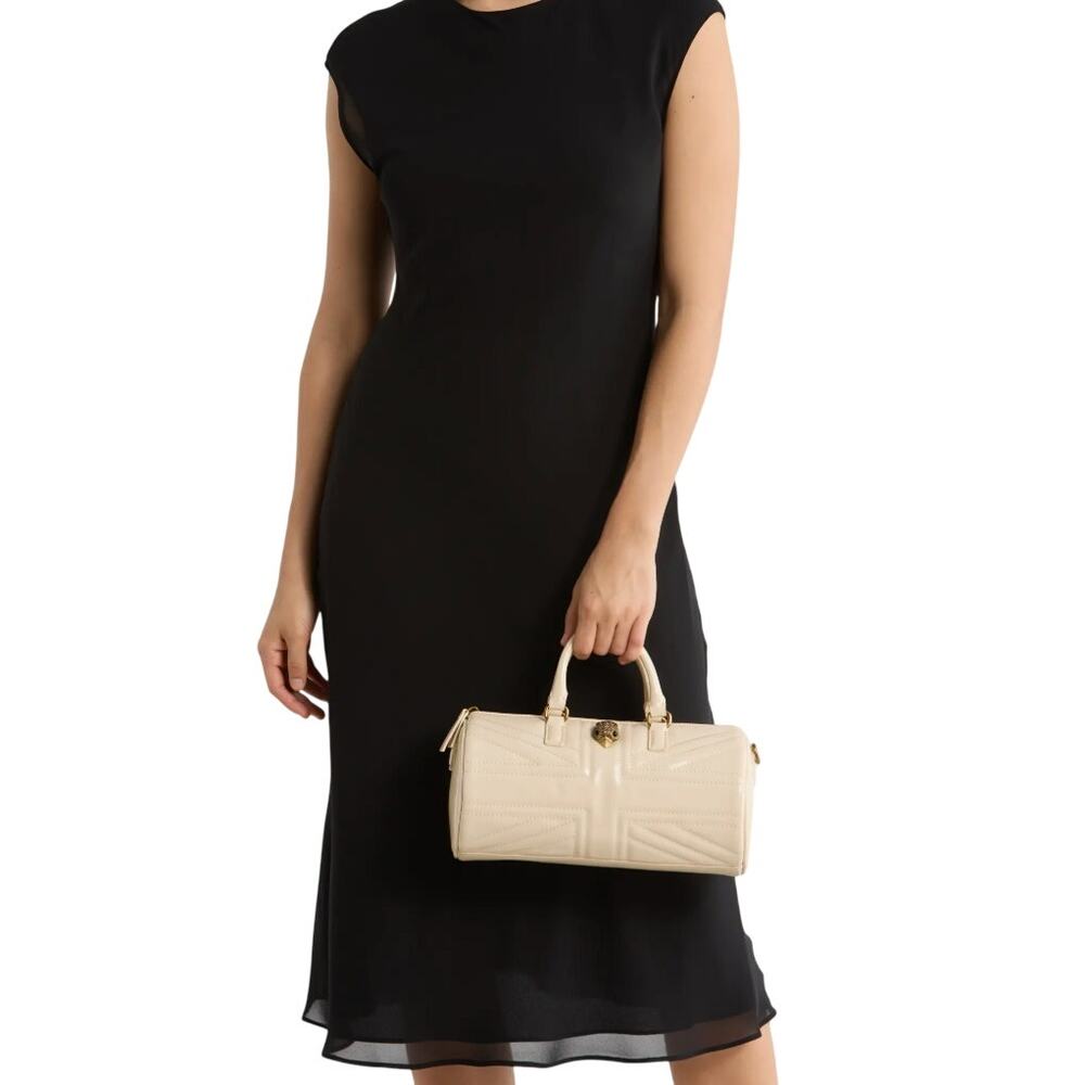 Kurt Geiger London Kensington Leather UJ Barrel Bag NWT - Picture 6 of 6